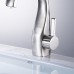 Aquafaucet Brushed Nickel Waterfall Bathroom Sink Faucet Lavatory Mixer Tap Single Handle Lever - B0191SLETC